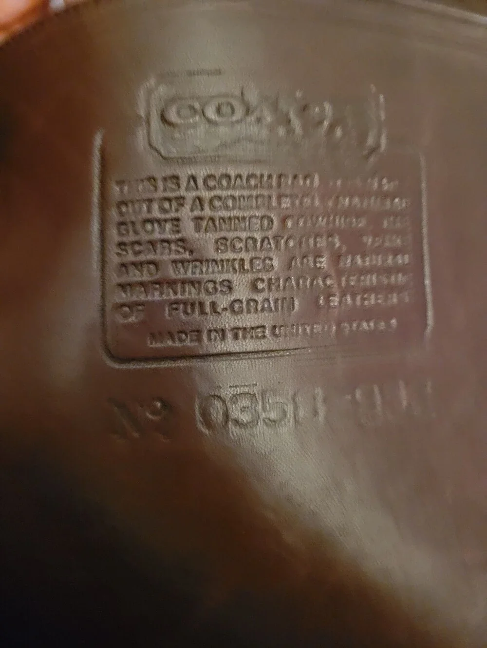 Vintage Coach Computer Bag/Briefcase